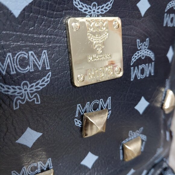MCM Stark Front Studs Backpack - Picture 3 of 5